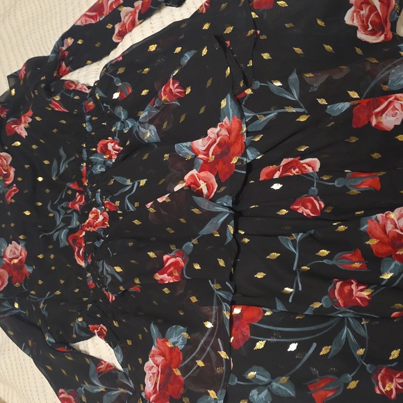 Torrid Mini Blouson Sleeve Skater Dress Nwt - Picture 4 of 4